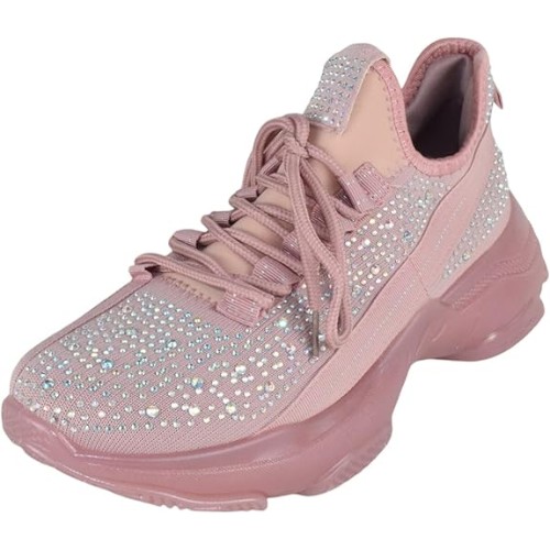 Flat-Women-Lace-Up-Platform-Sneakers